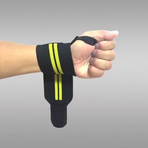 Vente en gros d'enveloppes de poignet en néoprène avec logo personnalisé, couleur, matériau élastique solide et respirant pour l'haltérophilie d'haltères (une taille) - Product Image 4