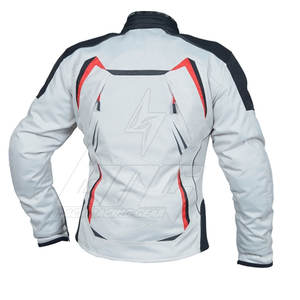 Chaqueta de Motociclismo Textil de Carreras Negra de Alta Calidad, Impermeable, Resistente al Viento y al Fuego para Invierno - Product Image 2