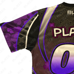 Sublimación completa impresión hombres sublimación camiseta venta al por mayor fábrica personalizada 100% poliéster sublimación camiseta hombres camisetas - Product Image 4