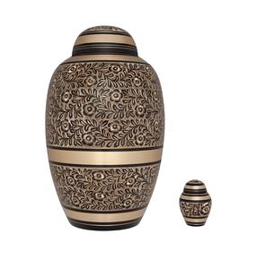 Urnas funerarias de cenizas de recuerdo conmemorativo Ideal de metal sólido de calidad de exportación disponibles en cantidad a granel para la venta - Product Image 2