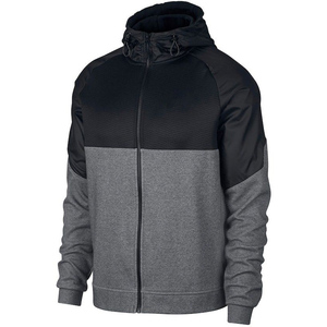 Sweat-shirt à capuche gris d'athlétisme à fermeture éclair, vêtement de rue décontracté à fermeture éclair, de haute qualité, confortable, taille personnalisée, logo et couleur - Product Image 5