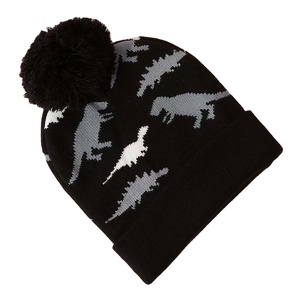 Cintre Impex Manufacture Unisexe Acrylique Tricoté Personnalisé Hiver Bonnets Jacquard Lettres Design pour Hommes - Product Image 1