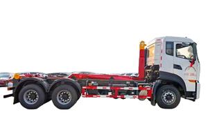 Camion benne à benne arrière sur mesure 6x4 LHD RHD 18-20 tonnes avec bras de levage à crochet pour déchets - Product Image 4