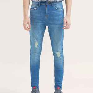 กางเกงยีนส์ผู้ชายผ้าคอร์ดูรอยเนื้อแน่น ระบายอากาศดี ผลิตตามสั่ง คุณภาพสูง แบรนด์ส่วนตัว สำหรับผู้ใหญ่ - Product Image 1