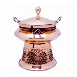 Réchauffeur d'aliments de haute qualité traiteur chauffe-plats Table élégante décorative servant des plats à friction - Product Image 2