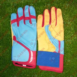 Guantes de bateo de béisbol antideslizantes ligeros de puño largo personalizados más vendidos Guantes de bateo de béisbol de tamaño personalizado para adultos jóvenes - Product Image 2