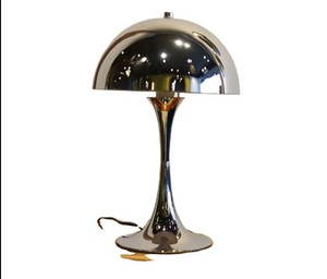 Lámpara de mesita de noche oscura decorativa Vintage de calidad superior, decoración del hogar, lámpara de escritorio moderna, mesa de Metal dorado lateral de cama de lujo - Product Image 4