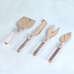 เครื่องหั่นชีสสเตนเลสสตีล,เครื่องตัดชีสเครื่องมือตัดชีสพร้อมด้ามจับสีเงินและเครื่องหั่นเนย - Product Image 6