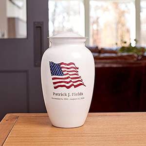 Venta al por mayor de urnas funerarias/cremación para adultos con diseño de estilo americano de alta calidad al precio más bajo - Product Image 1