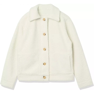 Veste de sport d'hiver manteau polaire Sherpa Varsity Jacket respirant personnalisé surdimensionné grande taille veste hommes et femmes - Product Image 5