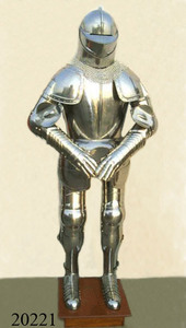 Proveedor al por mayor de traje completo Medieval de armadura con capucha de Chainmail - Product Image 6