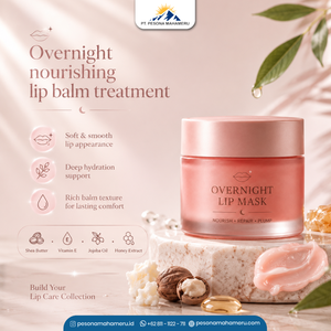 Masque pour les lèvres de nuit de qualité supérieure, formulé avec des ingrédients botaniques, pour les marques de beauté en marque blanche (10g 15g 20g 30g) - Product Image 1