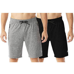 Custom Logo <b>Men's</b> Stretch Elastic-Waist Drawstring Sport <b>Shorts</b> Quick Dry Running Gym - Product Image 5