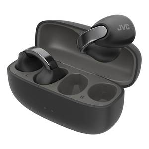 Audífonos Deportivos Inalámbricos Negros JVC HA NP1T B U 0936725 con Bluetooth y Micrófono - Product Image 1