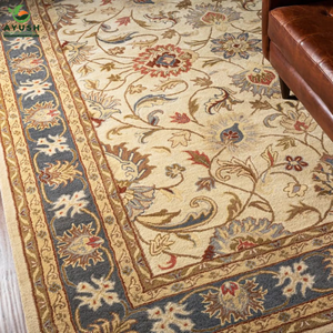 Alfombra Plegable para Pasillo Hecha de Lana, Alfombras Acolchadas y Anudadas a Mano para Dormitorio y Sala de Estar - Product Image 4