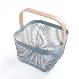 Panier de fruits de table au meilleur prix avec manche en bois Pièce maîtresse élégante et moderne pour la décoration intérieure parfaite pour l'affichage - Product Image 4