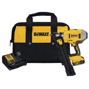 Kit de cloueur de charpente 20V MAX à 21 degrés, clous en bobine collés en plastique, matériau aluminium pour applications sur meubles et palettes, OEM - Product Image 6