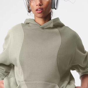 Nouvelle arrivée en usine pull surdimensionné pour femmes sweat à capuche polaire d'hiver grande taille respirant prix de gros sweat à capuche pour femme - Product Image 1