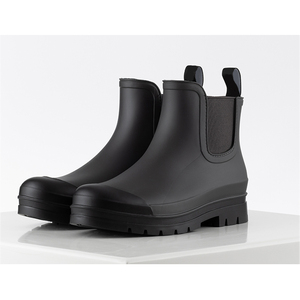 Bottes <span class=keywords><strong>de</strong></span> <span class=keywords><strong>pluie</strong></span> courtes pour femmes <span class=keywords><strong>de</strong></span> haute qualité bottines à enfiler imperméables - Product Image 5