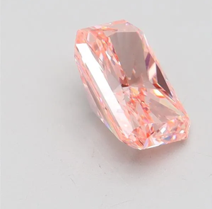 Diamantes cultivados en laboratorio VVS de 1,55 quilates al por mayor, piedras preciosas rosas de corte radiante sintético, certificado IGI, corte excelente - Product Image 4