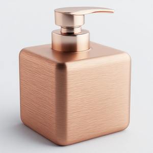 Distributeur de savon en métal décoratif avec un design moderne et luxueux, écologique et durable, personnalisable pour les maisons artistiques - Product Image 6