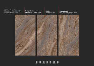 Dalles de porcelaine Super High Glossy Finish 800x1600mm avec jusqu'à 9 mm d'épaisseur fabriquées en Inde - Product Image 3