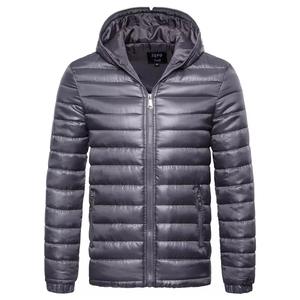 Chaqueta Acolchada de Lona con Capucha para Hombre, de Alta Calidad, Cortavientos, Ligera, Informal, para Exteriores, de Invierno, Envío DDP - Product Image 3