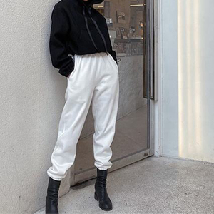 2025 jersey para correr de lana de manga larga para mujer, Top corto personalizado, sudaderas con capucha de gran tamaño en blanco de alta calidad para mujer - Product Image 3