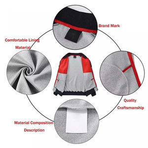 Survêtement en molleton de coton uni personnalisé pour homme, vêtements décontractés, fermeture éclair, logo personnalisé, différentes couleurs, survêtement deux pièces d'hiver - Product Image 6