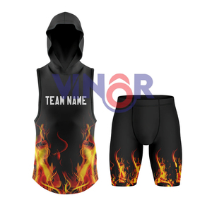 Uniforme de football américain personnalisé par sublimation, compression en spandex, 7 contre 7, maillot de football américain, ensemble uniforme - Product Image 6