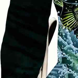 Camiseta de Pesca para Hombre, Personalizable OEM ODM, Impresión Digital, Impermeable, Cierre de Botones, Transpirable, Cómoda, UPF 50, Spandex/Algodón - Product Image 4