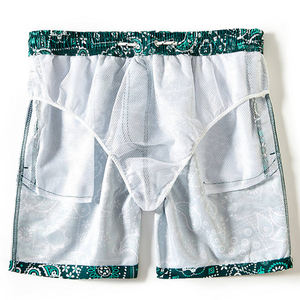 Shorts de bain et de plage pour hommes 2026 avec logo personnalisé imprimé, nouveau design, résistants à l'eau, livraison DDP - Product Image 4