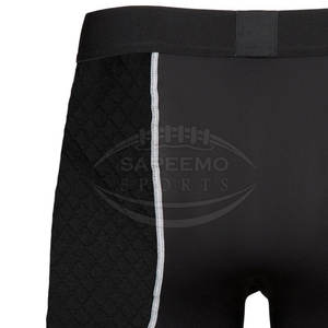 <b>Men</b> Casual Fitness <b>Compression</b> <b>Shorts</b> Anti-Chafe Quick Dry Soft Fabric Elastic Waist for Training and Running High Quality - Product Image 4