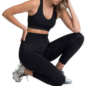 Vente directe d'usine Vêtements pour femmes Ensemble de yoga Service OEM Ensemble de yoga pour femmes Vêtements actifs Ensemble de yoga pour femmes - Product Image 5