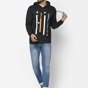 Sweat à capuche unisexe à poche kangourou personnalisé de haute qualité Style tendance en différentes couleurs 100% coton pour l'hiver - Product Image 1