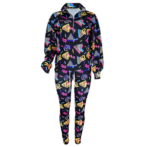 Chándal de mujer de sublimación completa personalizado de alta calidad, chándal largo e informal con capucha, diseño de patrón sólido, últimas impresiones, chándal - Product Image 4