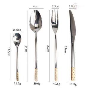 Juego de Cubiertos de Acero Inoxidable Ecológico de Primera Calidad para Cenas Diarias y Fiestas |   Cubiertos Duraderos con Colores Personalizados - Product Image 2