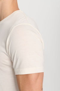 Venta al por mayor, superventas, 100% algodón, Camiseta de punto en blanco para hombres, ideal para impresión personalizada y promoción de marca en ropa casual - Product Image 3
