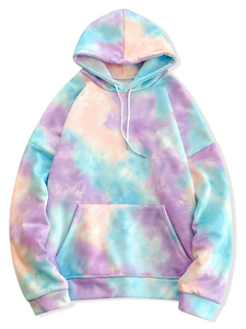 Sweat-shirts à capuche tie-dye pour hommes fabriqués au Pakistan, en coton mélangé de haute qualité, sweat-shirts à capuche tie-dye pour hommes de haute qualité - Product Image 2