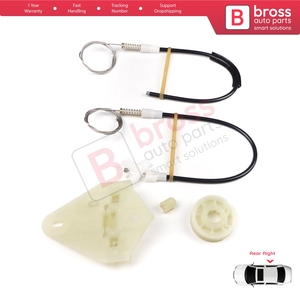 Kit de réparation de lève-vitre arrière droit BWR267 pour Megane MK1 X64 1996-2003 4/5 portes 7700834342 - Product Image 2