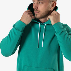 Sudaderas con capucha de mezcla de algodón de alta calidad para hombre, peso ligero con impresión de logotipo, recién llegado, ropa con capucha de lana de invierno personalizada - Product Image 3