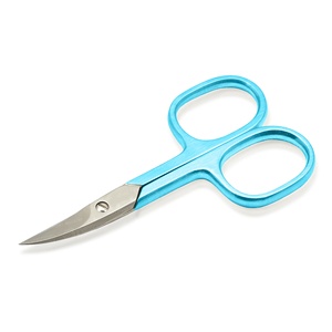 Tijeras afiladas para cutículas de larga duración, minitijeras de bordado japonesas de acero inoxidable niqueladas en Color dorado de plasma - Product Image 5
