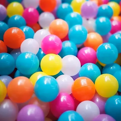 यूरोपीय फैक्टरी थोक प्लास्टिक अद्वितीय रंग महासागर गेंदों लाख गेंद Chidren खेलने पूल और गड्ढे गेंदों BPA मुक्त