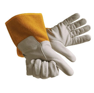 Guantes TIG de cuero resistente, suaves y cómodos por dentro, guantes de soldadura TIG hechos con cuero partido para protección. - Product Image 5