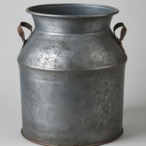 Bidon de lait galvanisé décoratif antique classique avec poignées solides parfait pour les cuisines rustiques maison extérieur jardin café intérieur - Product Image 6