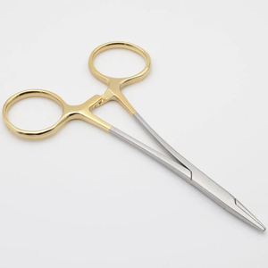 Logotipo personalizado Mosquito Hemostato Acero inoxidable 14/16/18cm Médico Dental Quirúrgico Soporte de aguja Pinzas hemostáticas - Product Image 6