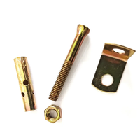 Offre Spéciale galvanisé jaune manchon d'ancrage L Type rondelle expansion boulon d'ancrage usine fournisseur en Chine bas prix pouce système