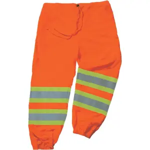 Reflexionsstreifen Konstruktion Sicherheit Hochsichtlichkeit Hosen Arbeit Frachthose Werkzeugtasche orange Arbeitskleidung Hosen für Herren