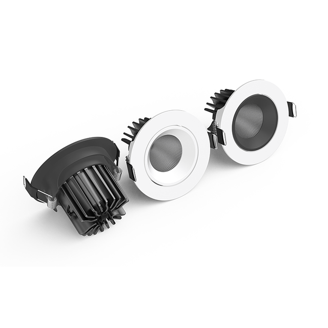 Hot Sale Smart Home Modern Aluminum Anti-Glare LED Recessed Lighting Adjustable Downlight 3-Year Warranty 3000K-6000K Color Temp