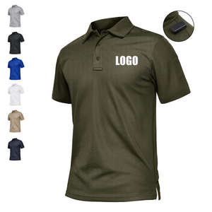 Camiseta Polo de Punto para Hombre, Camisetas Polo Personalizadas, Camiseta Polo de Golf de Manga Corta para Hombre, Sudadera Deportiva para Senderismo al Aire Libre - Product Image 1